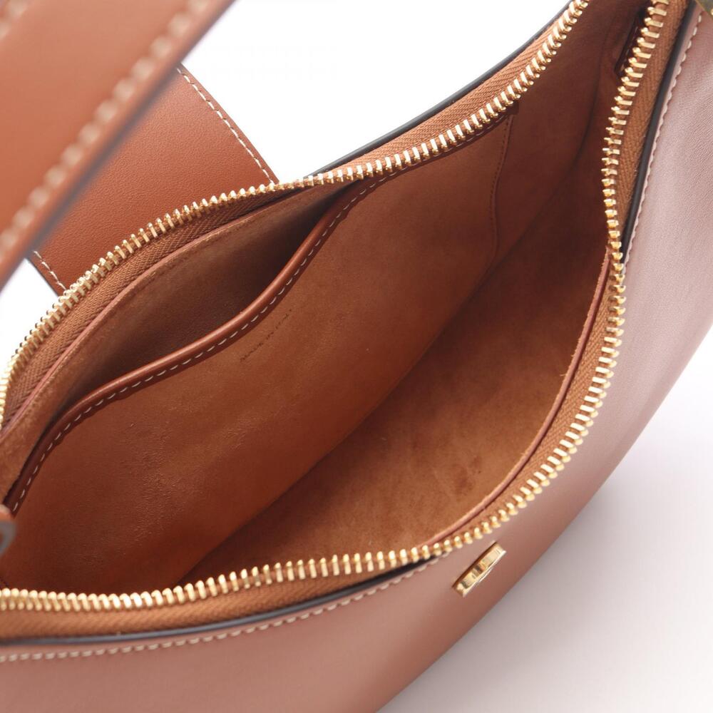 Celine AVA Triomphe Shoulder Bag Leather Brown - Picture 3 of 4
